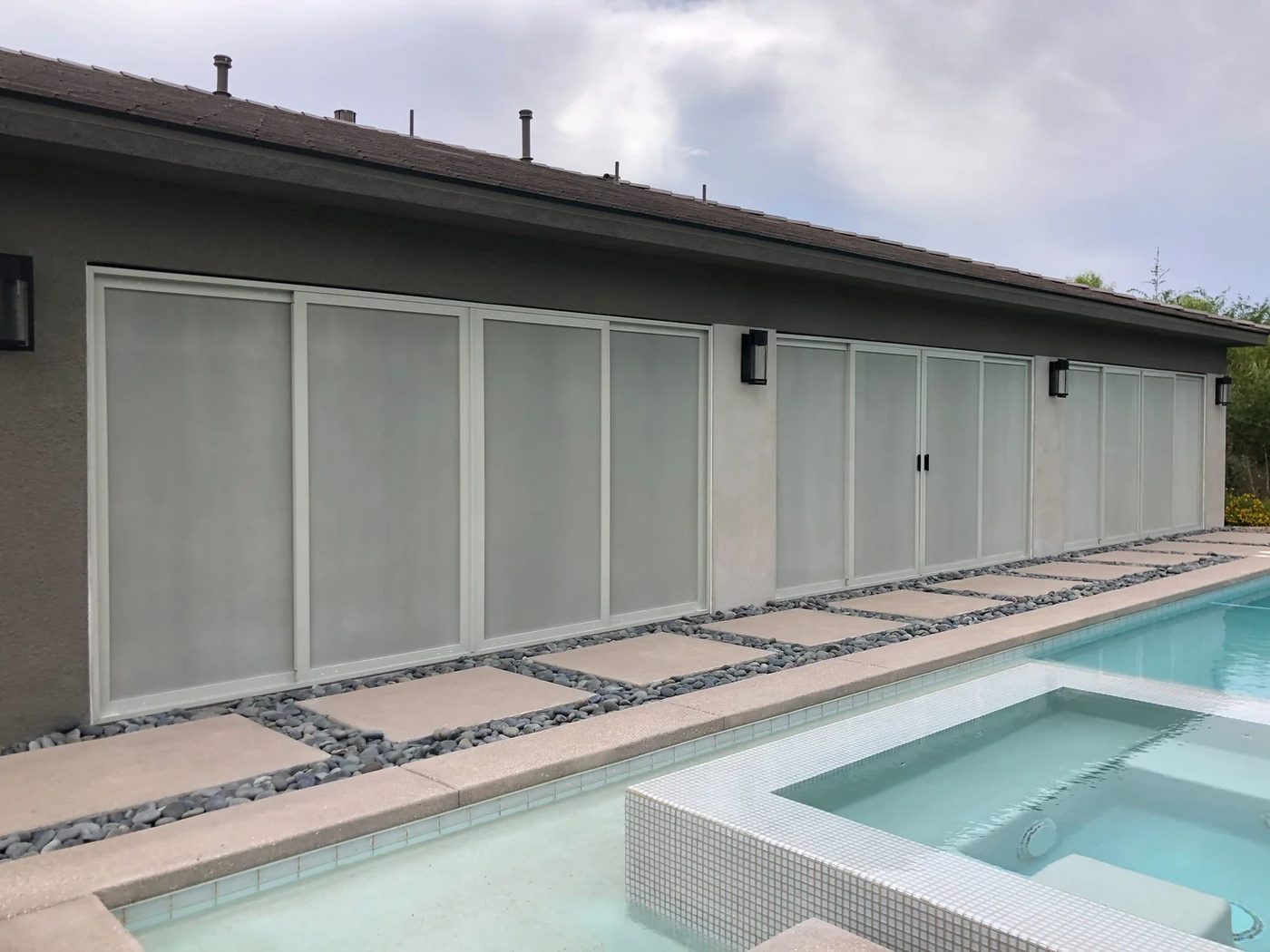 Security Screen Doors installed
